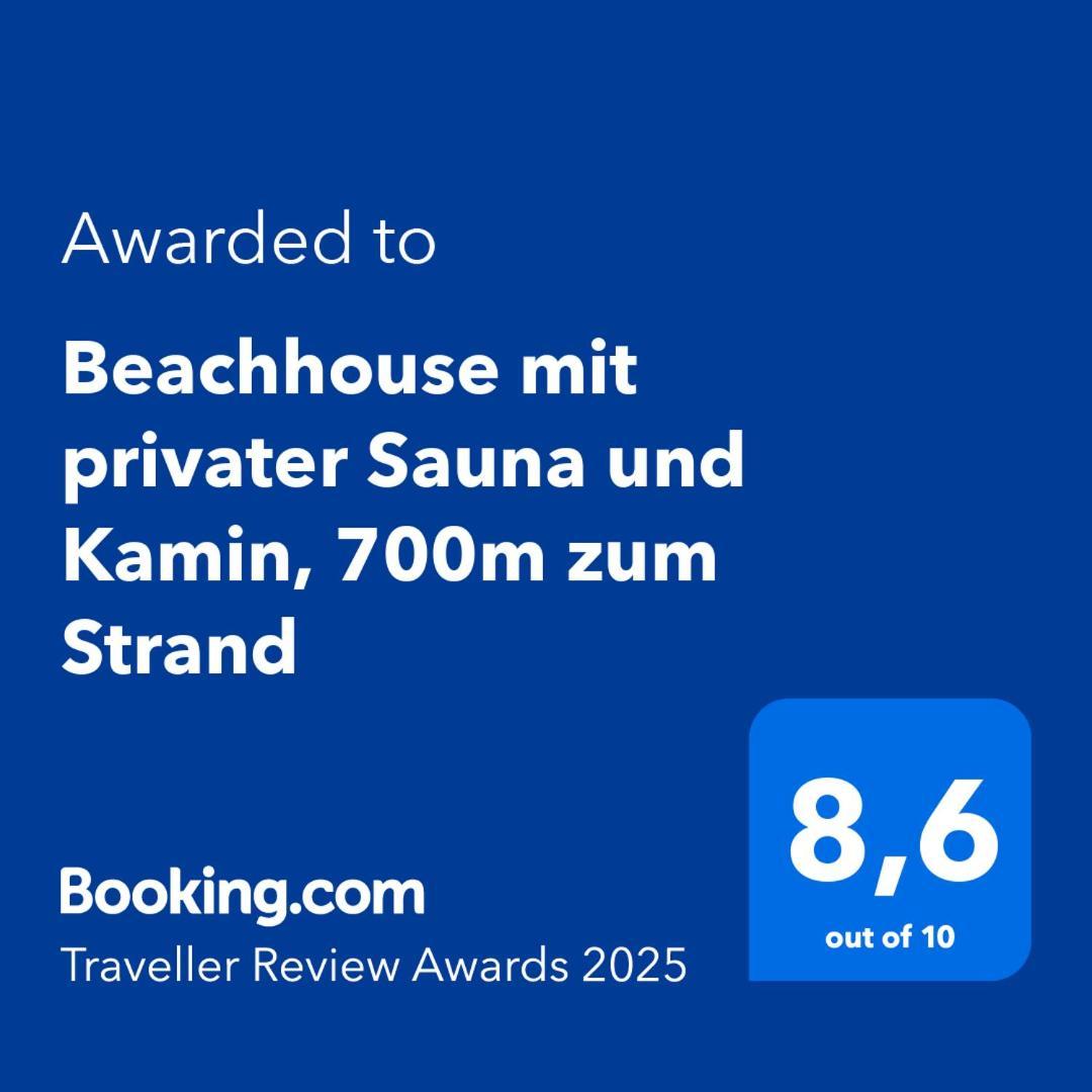Beachhouse Mit Privater Sauna Und Kamin, 700M Zum Strand Schonberger Strand Bagian luar foto